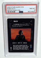 V1178: 2000: BOBA FETT: REFLECTIONS: FOIL: PSA 8: NM-MT: 88724606